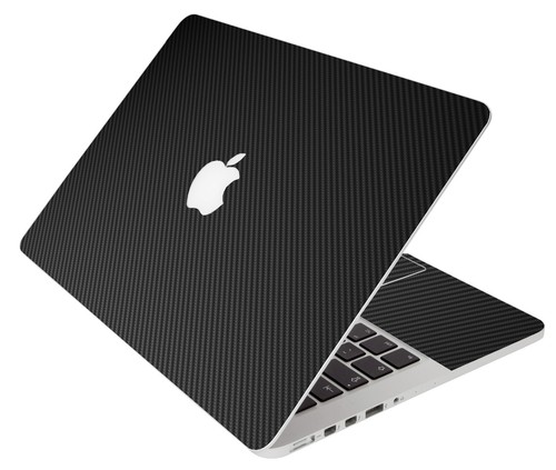 LidStyles Carbon Fiber Laptop Skin Protector Decal MacBook Air 13 A1466 - Afbeelding 1 van 13