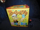 RARE VINTAGE MATTY MATTEL TIN POPEYE MUSIC BOX WORKING MUSIC & POPS OUT OF BOX