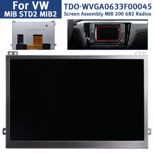 Display touch screen 6,5"" TDO-WVGA0633F00045 per VW Skoda MIB STD2 200 680 600 - Foto 1 di 8