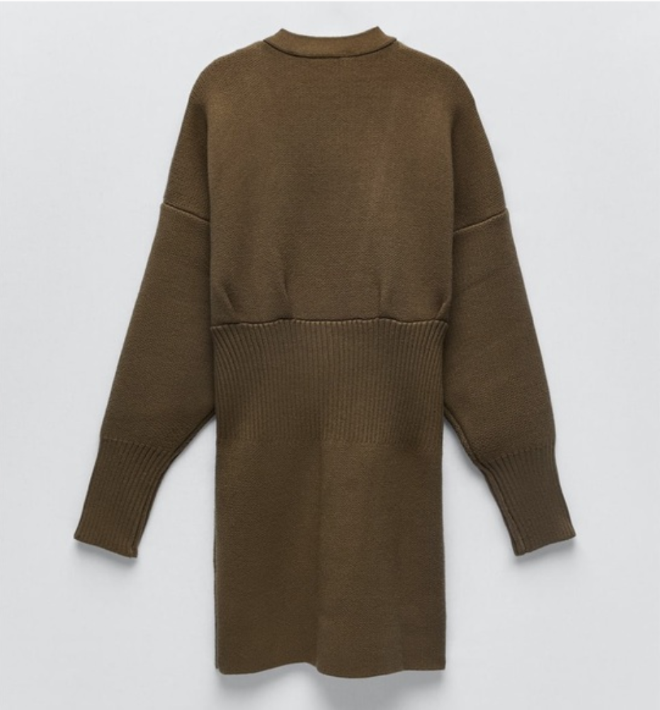 ZARA NEW FW20/21 CARDIGAN SWEATER KNIT DRESS STRETCHY BROWN S,M,L | eBay ZARA NEW FW20/21 CARDIGAN SWEATER KNIT DRESS STRETCHY BROWN S,M,L | eBay