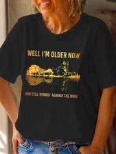 Bob Seger Well I’m older now and still Runnin Against the Wind signature shirt