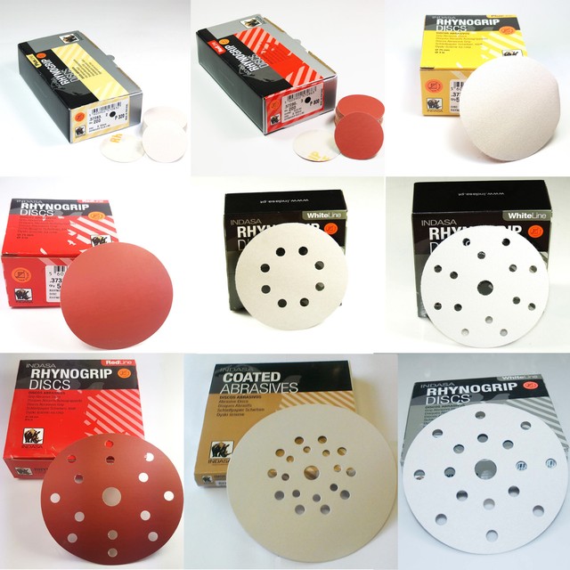 INDASA 50-75-125-150-225 mm Schleifscheiben Klett Exzenter Schleifpapier INDASA 50-75-125-150-225 mm Schleifscheiben Klett Exzenter Schleifpapier