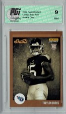 PGI 9 Treylon Burks  2022 Panini Studio #S10 1/911 Made Rookie Card