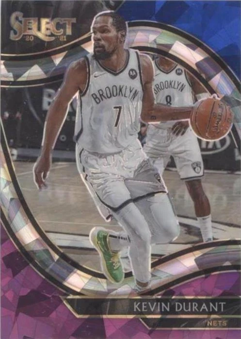 Blue White Purple Cracked Ice Prizm