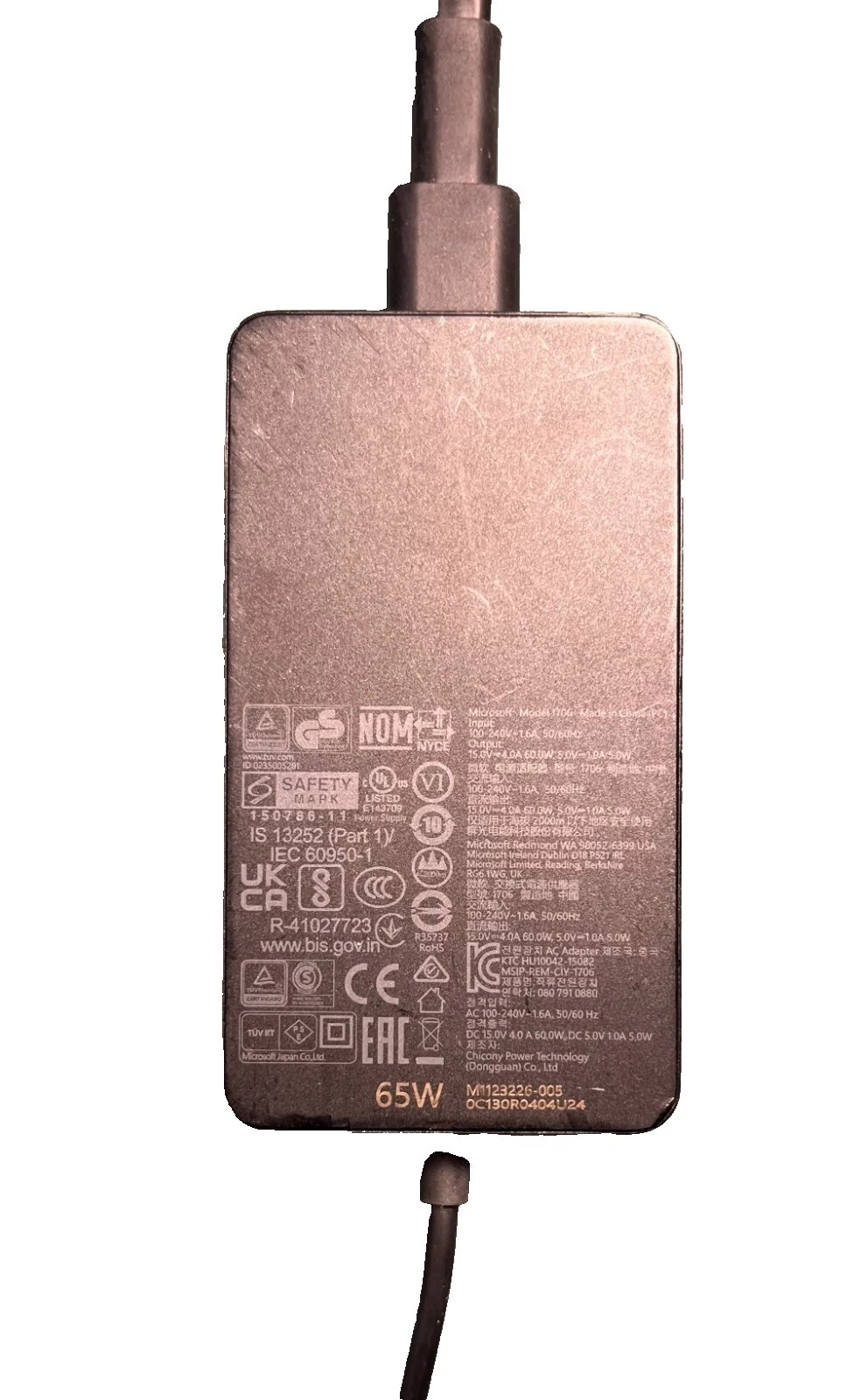 Lector de libros electrónicos y tablet Microsoft cargadores y cables de sincronización para Microsoft Microsoft Surface Pro 3