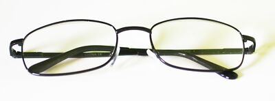 Lightweight High Power Extra Strong Reading Glasses Less than 1oz! Black +3.50