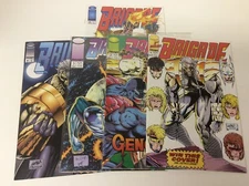 BRIGADE #1-4 & #0 (IMAGE/1992/ VOL1/ROB LIEFELD/0618127) COMPLETE SET LOT OF 5