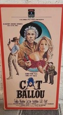 Cat Ballou VHS  1984 *BUY 2 GET 1 FREE* Jane Fonda, Lee Marvin, Nat King Cole