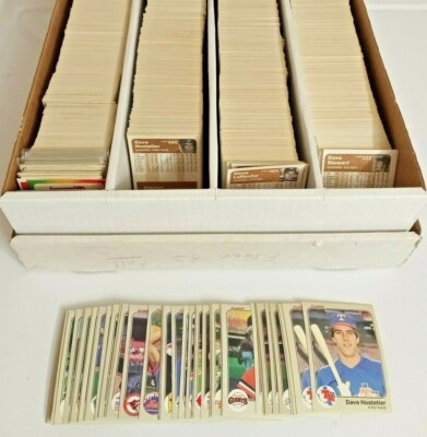 1983 Fleer Baseball Cards Complete Your Set U-Pick (#'s 441-660) Nm-Mint