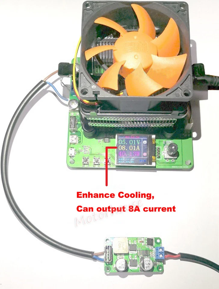 QC3.0 5A USB módulo de carregamento rápido conversor de tensão faça você mesmo carregador de telefone 5V 9V 12V - Imagem 3 de 3