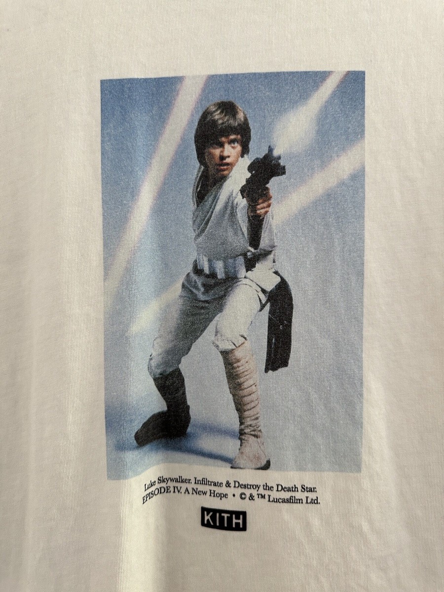 kith STAR WARS Lucas filmヴィンテージTシャツ Kith x STAR WARS Lucasfilm Vintage Tee Black Men's - FW21 - US