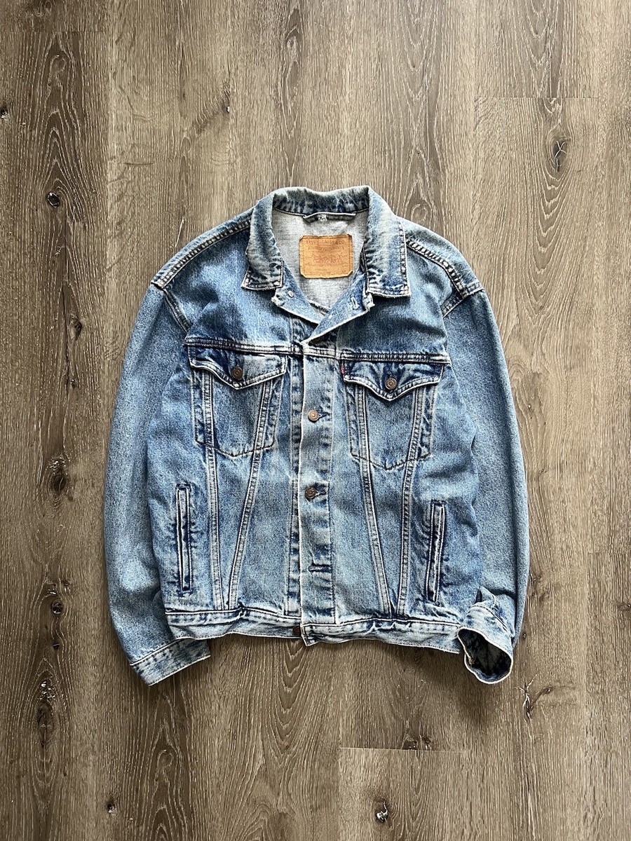LEVI'S 75525-4891 90s デニムトラッカージャケット Gジャン Levi's 古着 90年代 リーバイス 75525-4891 デニムジャケット G