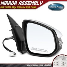 Right Power Adjust Mirror Manual Fold w/Heat ...