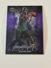 2023 Leaf Trinity Football Mega Box Steel Iron Purple Circles #3 Air Noland 5/8