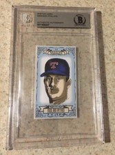 Nolan Ryan Original Art Sketch Card Texas Rangers MLB Beckett BAS True 1/1