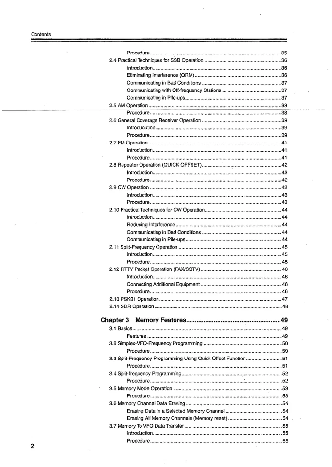 Alinco DX-SR9 Transceiver Instruction Manual 101 Pages Operating Guide - Image 3 of 4