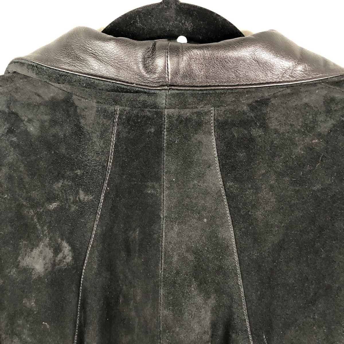 Casini Firenze Leather Coat Womens Medium Black Italian Buttery