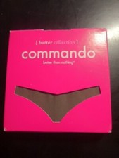 Commando Better than Nothing Butter Mid-Rise Thong Panty CT16 Basil XS