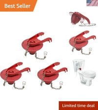 Durable 3-Pack Corrosion-Resistant Toilet Flappers for Standard 2-Inch Valves