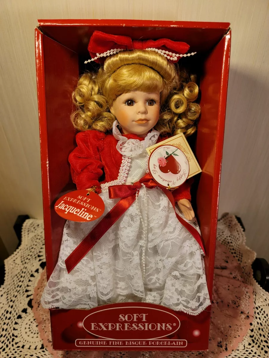 Genuine Fine Bisque Porcelain Doll