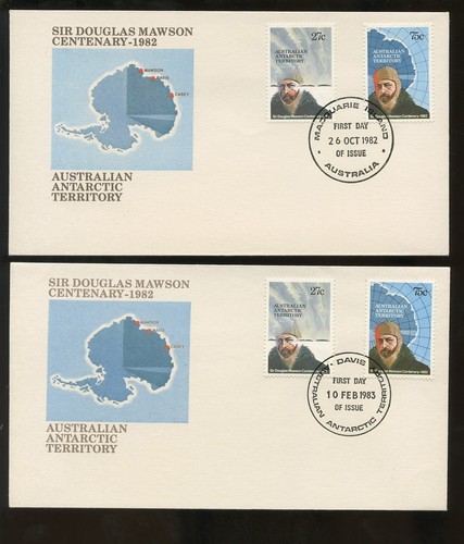 ANTARCTIC COVERS AUSTRALIA AAT ..FDCs Islands ..PRICED in GROUPS or SINGLY - Picture 31 of 58