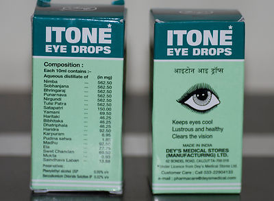 ITONE Eye Care Ayurvedic Herbal Eye Drops size10ml 