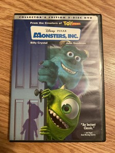 Monsters Inc Dvd 02 2 Disc Set Collectors Edition W Original Inserts Ebay
