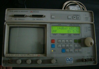 PROMAX Prolink 7 TV & SAT PEGELMESSER - DVB MPEG-2 Decoder 