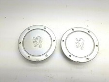 2x Peugeot Felgendeckel Felgen Deckel Nabendeckel Nabenkappen 9606870177 SET