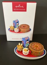 Seasons Treatings Christmas Ornament Hallmark FOOD DRINKS New Mint