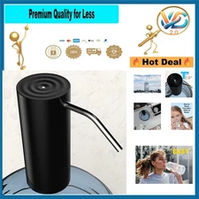 Portable Electric Water Dispenser Pump 5 Gallon USB Rechargeable BPA-Free