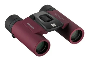 Olympus 8x25 Binoculars Compact Lightweight Waterproof Purple 8X25WP II PUR NEW