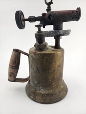 Otto Bernz Co. Brass Gas Blow Torch   Vintage Production Tool