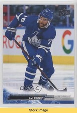 2022-23 Upper Deck Series 2 French TJ Brodie #422 READ 1br9