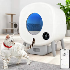 Self Cleaning Litter Box, Large Capacity Automatic Cat Litter Box Self Clean