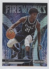 2022-23 Panini Prizm Draft Picks Fireworks Hyper Prizm AJ Griffin #FW-AG 1u6