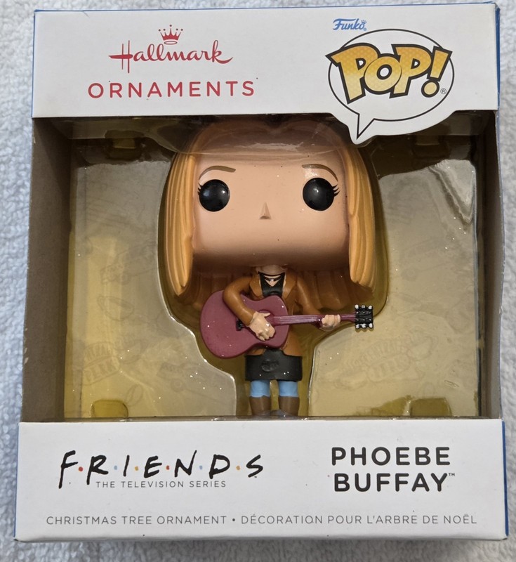 Phoebe Buffay Friends Hallmark Funko Pop Christmas Tree Ornament New Sealed