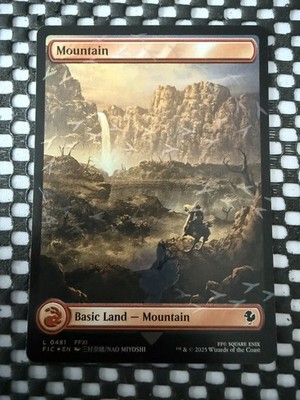 Mountain Chocobo Track Foil L0481 MTG Final Fantasy Basic Land