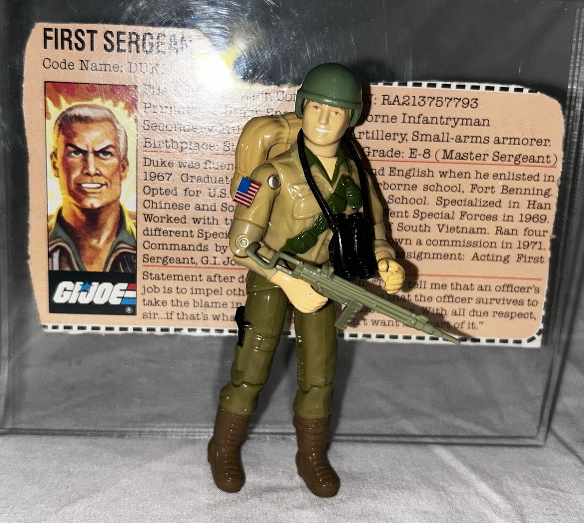 Duke G.I. Joe Military & Adventure Action Figures 1983 Year