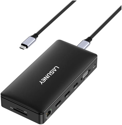 Lasuney USB-C 15 in 1 Triple-Display Docking 4K New item Fast shipping!
