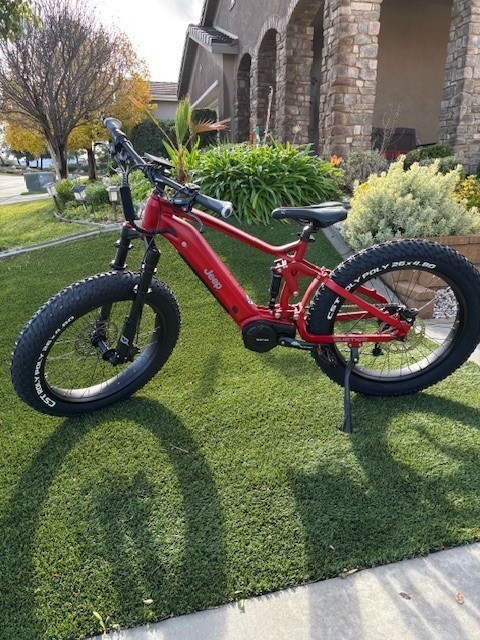NEW - Quietkat Jeep Electric Bike, 48V, 1000W