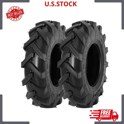 #ad 2 PCS 4.80 4.00 8 Tires 4.80x4.00 8quot; Tubeless Turf Lawn Garden Tires $53.89