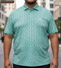 Rhoback Brand Men  s Golf Polo Shirts Performance Lot of 5 polo shirt Performance