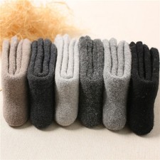 3 Pair Men Thick Wool Sherpa Fleece Lining Snow Socks Warm Thermal Winter Cosy