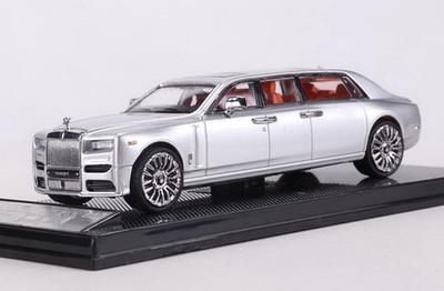 SC ART 1/64Rolls-Royce Phantom VII Silver Diecast-Collectible for Car Lovers New
