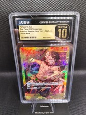 CGC 10 Prestine - One Piece Card Game - Portgas D. Ace - PRB02 - OP07-119 - Jap