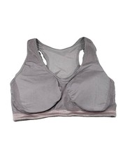 Spanx All Around Stretch Wireless Bra Bralette Shaping Gray Grey Womens Large