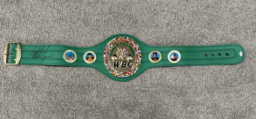 Mike Tyson Autographed Signed WBC Boxing Replica Championship Belt Authentic PSA