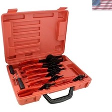 Professional 11-Piece Snap Ring Pliers Set for Automotive Maintenance