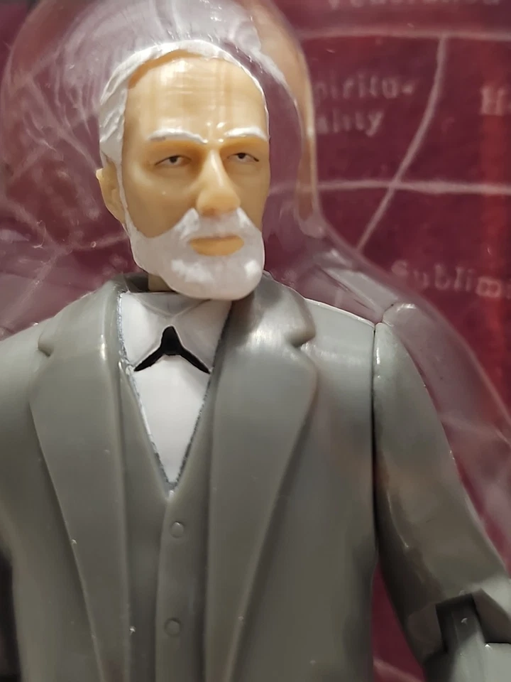 Vntg 2002 Accoutrements Sigmund Freud 5.5" Action Figure - Image 2 of 4